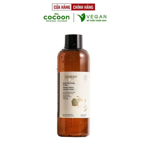 [SVIP] - Nước tẩy trang bí đao The Cocoon Vietnam 500ml thuần chay cho da dầu mụn