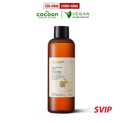 [SVIP] - Nước tẩy trang bí đao The Cocoon Vietnam 500ml thuần chay cho da dầu mụn