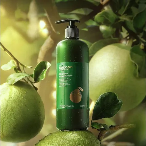 [SVIP] Dầu gội bưởi Pomelo Cocoon Bigsize -  giúp giảm gãy rụng và làm mềm tóc 500ml