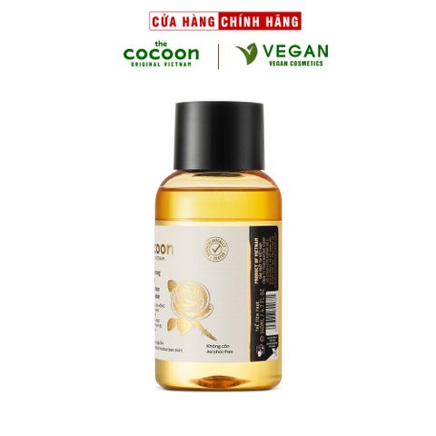 [NEW] Nước tẩy trang hoa hồng tẩy sạch makeup & cấp ẩm 140ml Cocoon  thuần chay