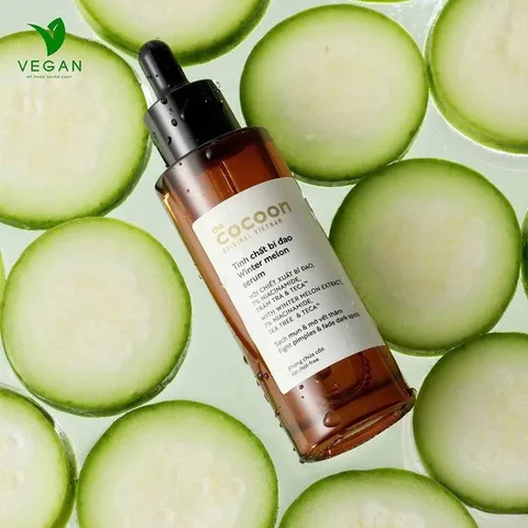 [SVIP] Serum tinh chất bí đao cocoon 70ml sạch mụn - VEGAN - Mỹ phẩm thuần chay