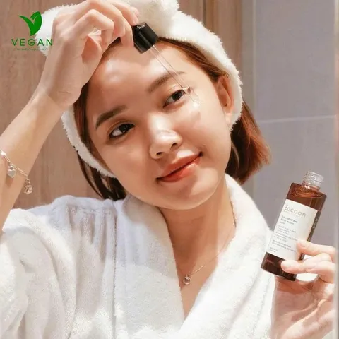 [SVIP] Serum tinh chất bí đao cocoon 70ml sạch mụn - VEGAN - Mỹ phẩm thuần chay