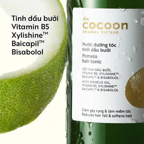 [Hàng tặng không bán] BIGSIZE - BẢN CẢI TIẾN Nước dưỡng tóc tinh dầu bưởi Pomelo Cocoon 310ml