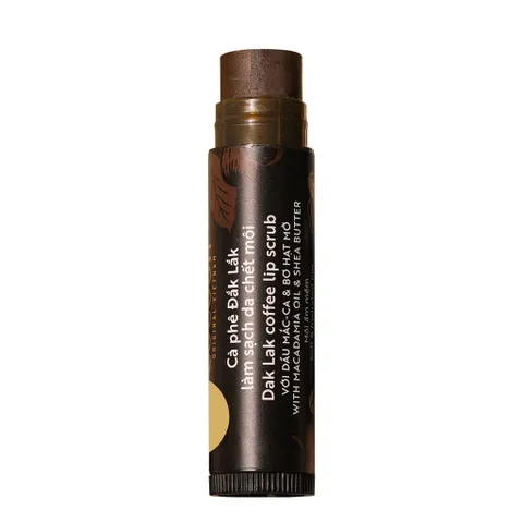 Combo Cà phê Đắklắk làm sạch da chết Body Cocoon 200ml HŨ + tẩy da chết môi Cà phê đắk lắk Cocoon 5g