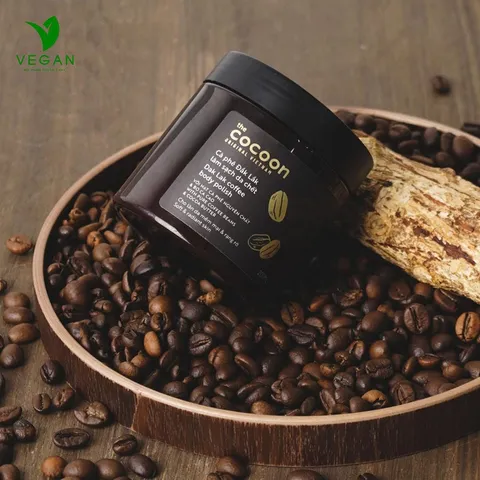 Combo Gel bí đao rửa mặt cocoon 140ml + HŨ Cà phê Đắk Lắk sạch da chết cocoon 200ml
