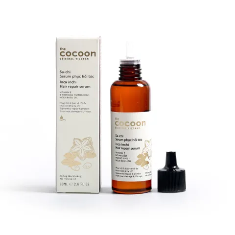 Combo 2 Chai Serum Sa-chi phục hồi tóc COCOON (70ml/1 Chai)