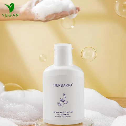 TOP 11 Gel rửa mặt, Sữa rửa mặt VEGAN Thuần Chay COCOON, HERBARIO sạch dịu nhẹ mọi loại da