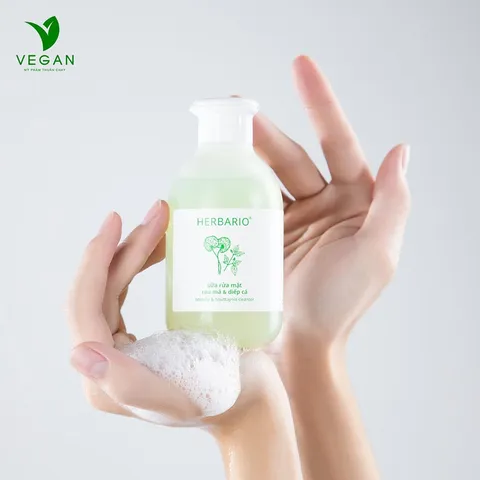 TOP 11 Gel rửa mặt, Sữa rửa mặt VEGAN Thuần Chay COCOON, HERBARIO sạch dịu nhẹ mọi loại da
