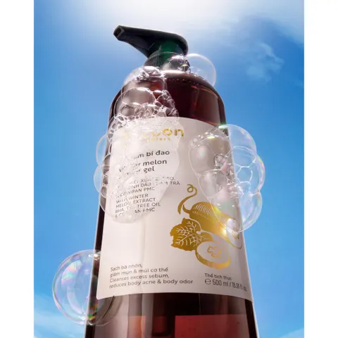 Gel tắm bí đao Cocoon 500ml (winter melon shower gel) - VEGAN - Mỹ phẩm thuần chay