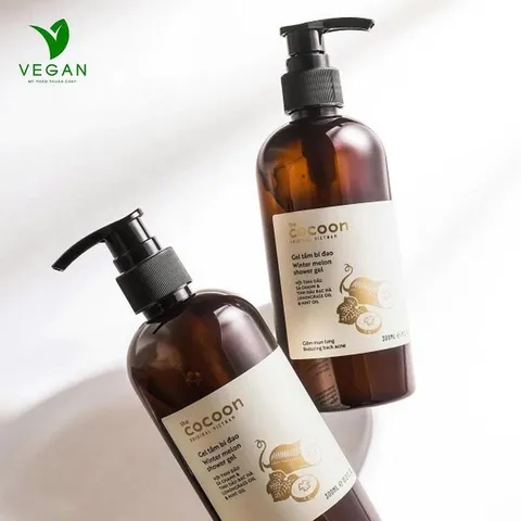 Gel tắm bí đao Cocoon 500ml (winter melon shower gel) - VEGAN - Mỹ phẩm thuần chay