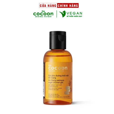 Trial size - Gel tắm đường thốt nốt An Giang Cocoon 50ml thuần chay
