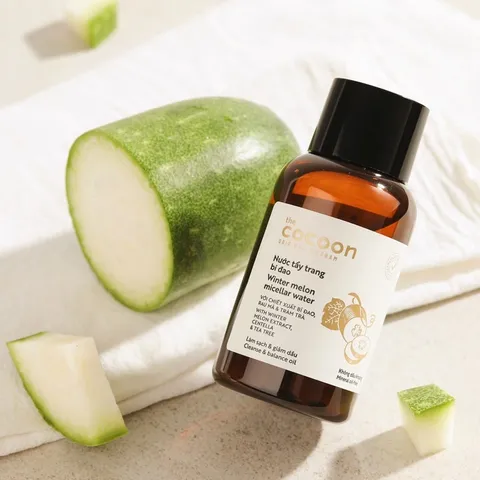 [HÀNG TẶNG KHÔNG BÁN] Nước tẩy trang bí đao cocoon việt nam 140ml Vegan - mỹ phẩm thuần chay