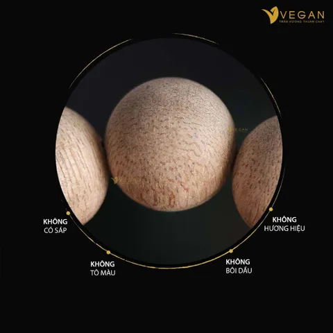 Vòng tay trầm hương VEGAN làm quà tặng cho bé