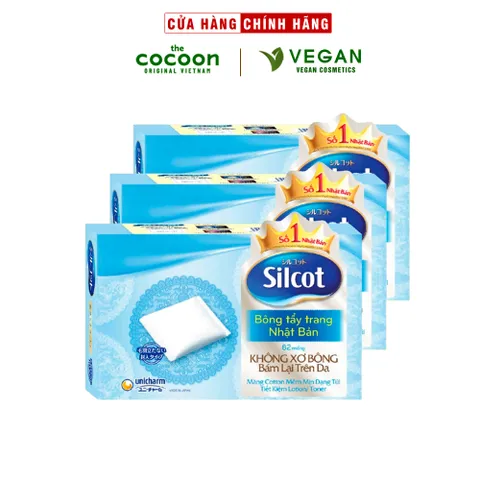 Bông tẩy trang Silcot 82 miếng/1hộp