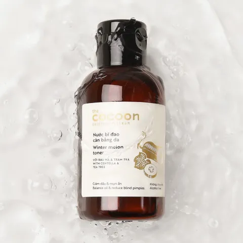 Combo Toner bí đao cân bằng da cocoon 140ml + Cà phê đắc lắc sạch da chết cocoon 200ml HŨ