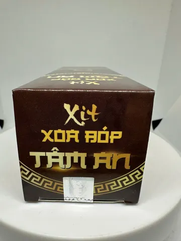 Xịt xoa bóp tâm an dầu xoa xương khớp giảm đau xương đau cổ vai gáy tê bì chân tay thông kinh mạch dang
