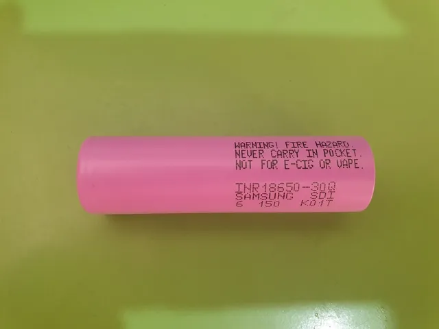 CELL 18650 SAMSUM 30Q 3.7V, 3000mAh, PIN MỚI