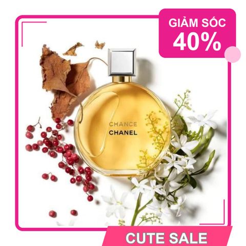 (Hàng Chuẩn) Nước Hoa Nữ Chanel Chance For Women Eau De Parfum Spray 10ml Chính Hãng Chính Hãng Nội Địa