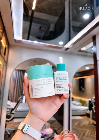 Kem Bọt Nước Căng Bóng Lacir Whitening HA-P HA-0 Aquaring Cream