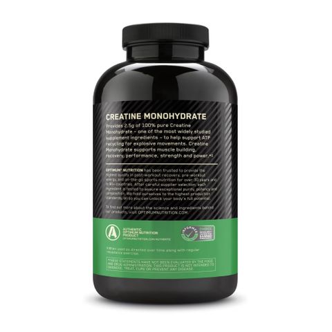 Creatine Capsules - Tăng sức mạnh hỗ trợ hiệu suất tập luyện săn chắc cơ bắp 200 viên sản xuất chính hãng tại Mỹ