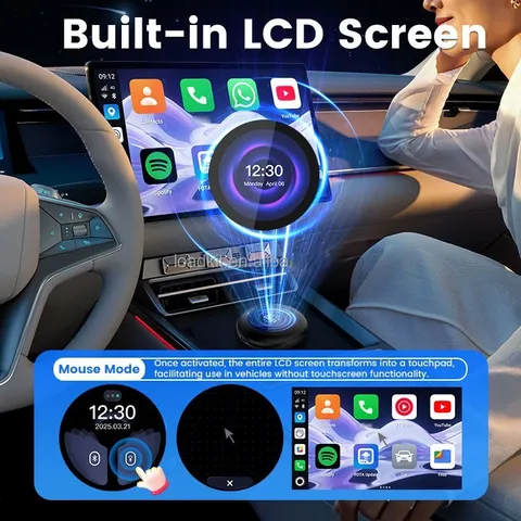 Android box ô tô Carlinkit Tbox Ultra, Chip Qualcomm SM6350, Android 15, 8GB+128GB, Wireless Carplay