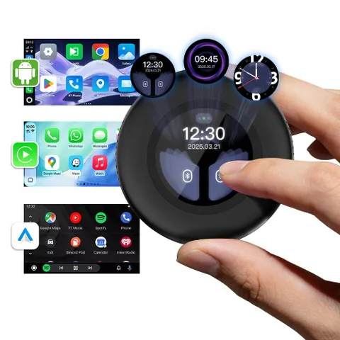Android box ô tô Carlinkit Tbox Ultra, Chip Qualcomm SM6350, Android 15, 8GB+128GB, Wireless Carplay