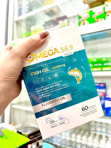 OMEGA 3.6.9 - GIẢM MỠ MÁU - CẢI THIỆN THỊ LỰC - TIM MẠCH