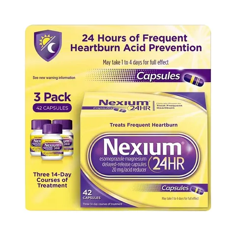 Nexium - Hỗ trợ giảm cơn đau bao tử ngừa loét bao tử 42 viên sản xuất Mỹ