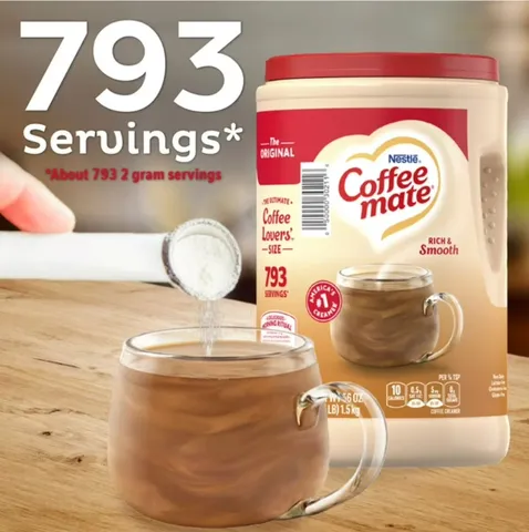 Bột pha Coffee Mate siêu ngon - Bột kem nguyên bản Original không sữa mịn thơm ngon và đậm đà