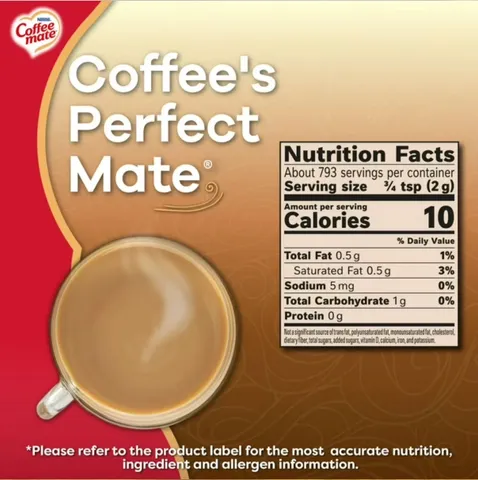 Bột pha Coffee Mate siêu ngon - Bột kem nguyên bản Original không sữa mịn thơm ngon và đậm đà