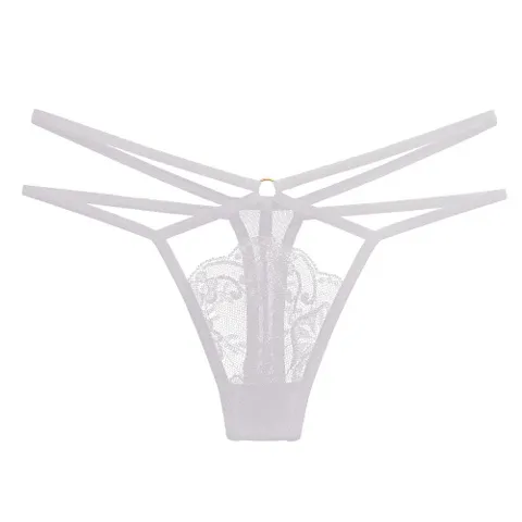 Quần Lọt Khe Sexy Phối Dây Chéo Quyến Rũ Gợi Cảm – T341 Trắng