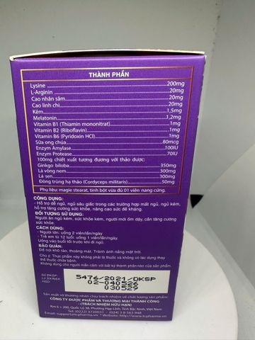 Viên Uống Trùng Thảo Gold 30 Viên – Hỗ Trợ Cải Thiện Giấc Ngủ, Tăng Cường Đề Kháng