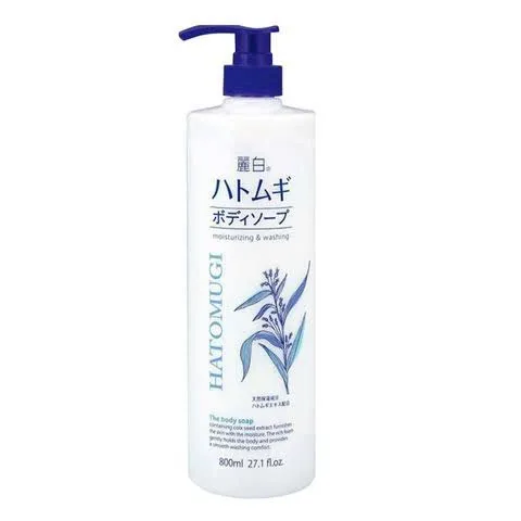 Sữa Tắm Trắng Da Giữ Ẩm Hato Dưỡng Ẩm, Làm Sáng Da 800ML