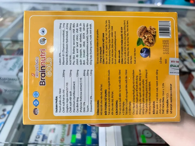 Bổ não - DHA CHO TRẺ ( Từ 6 tuổi dùng được)