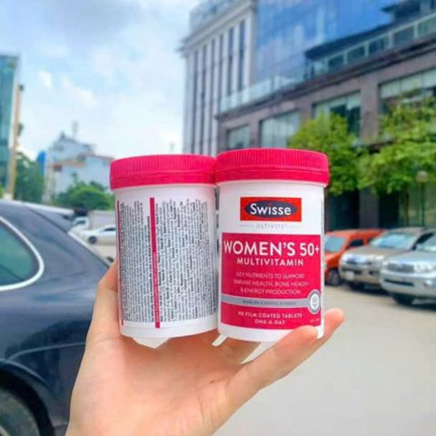 Viên uống Swisse Ultivite Women's 50+ Multivitamin |60 & 90 viên| cho nữ giới sau 50 tuổi - Cân đối dưỡng chất cho cơ thể & Nâng cao chỉ số sức khỏe toàn diện