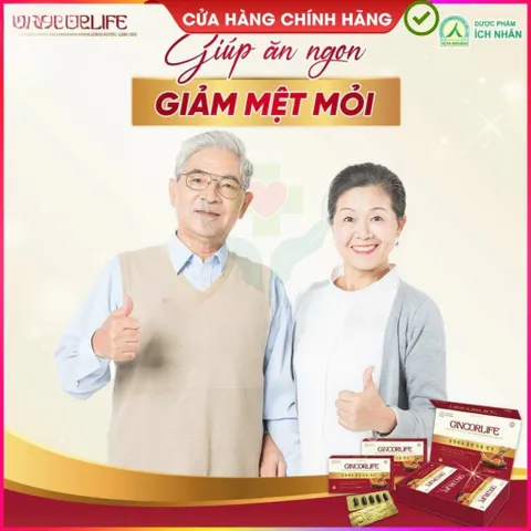 Gincorlife Của Ích Nhân Hộp 60 Viên - Hỗ Trợ Nâng Cao Sức Khỏe, Ăn Ngon, Tăng Đề Kháng Hiệu Quả