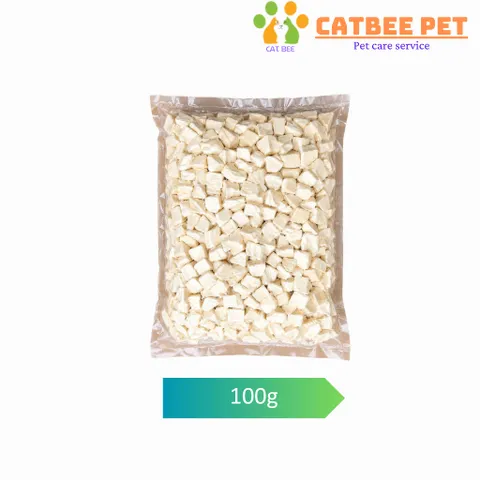 Thịt sấy mix gà viên, gan vịt viên, cỏ mèo viên sấy thăng hoa cho chó mèo hamster bổ sung dinh dưỡng