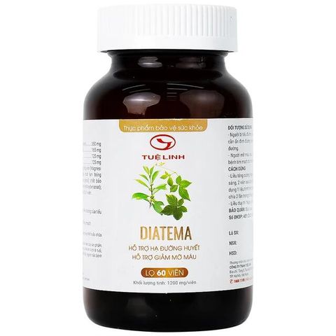 Viên hỗ trợ hạ đường huyết Diatema Tuệ Linh (60 viên)