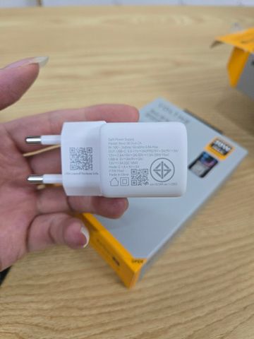 Củ sạc nhanh Voltme GaN 30W, Công nghệ sạc nhanh độc quyền, An toàn cho thiết bị (Màu Trắng)