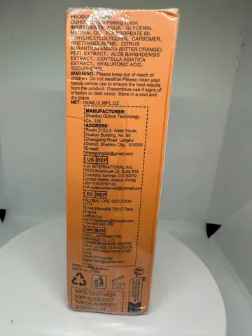 Thay Da Sinh Học | Lột Da Body Cao Cấp | Phục Hồi Tái Tạo Da|Tẩy Da Chết Hóa Học | Thay da 100ML