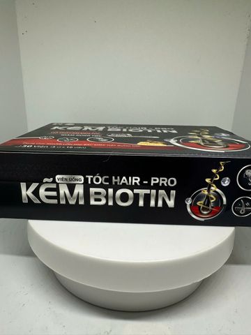  Kẽm Biotin Làm đen tóc, Giảm rụng tóc giảm tóc bạc sớm hộp 30 viên