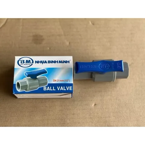Van khoá Bình Minh pvc phi 21, 27, 34
