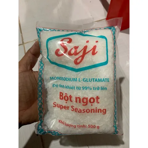 Bột ngọt Saji 500g hạt to