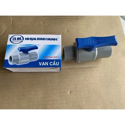 Van khoá Bình Minh pvc phi 21, 27, 34
