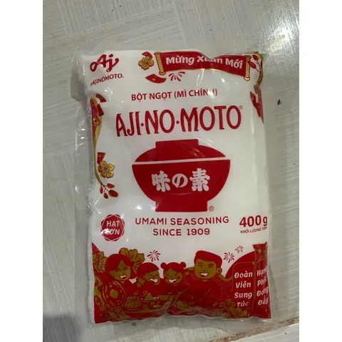 Bột ngọt Ajinomoto  hạt to đậm vị 400g hạt to 1kg hạt to hạt nhỏ