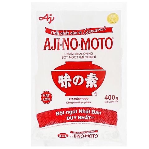 Bột ngọt Ajinomoto  hạt to đậm vị 400g hạt to 1kg hạt to hạt nhỏ