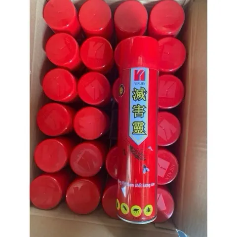Chai (Bình) xịt muỗi - côn trùng NUMBER ONE chai lớn 600ml hương chanh