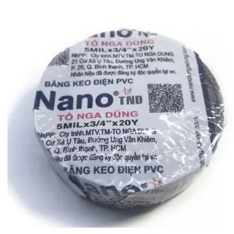 10 Băng Dính Điện NANO 20Y Tô Nga Dũng Siêu Dai đủ màu sắc