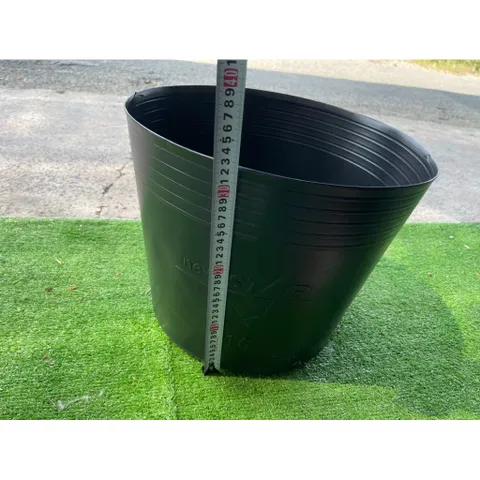 Combo 50 chậu nhựa đen C16 trồng cây [Dày nhất] (40x32cm) lớn nhất