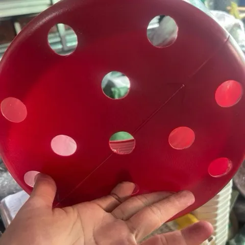 Combo 100 chậu đỏ C11A dùng để trồng 5 cây vạn thọ kích thước ngang 30cm cao 25cm